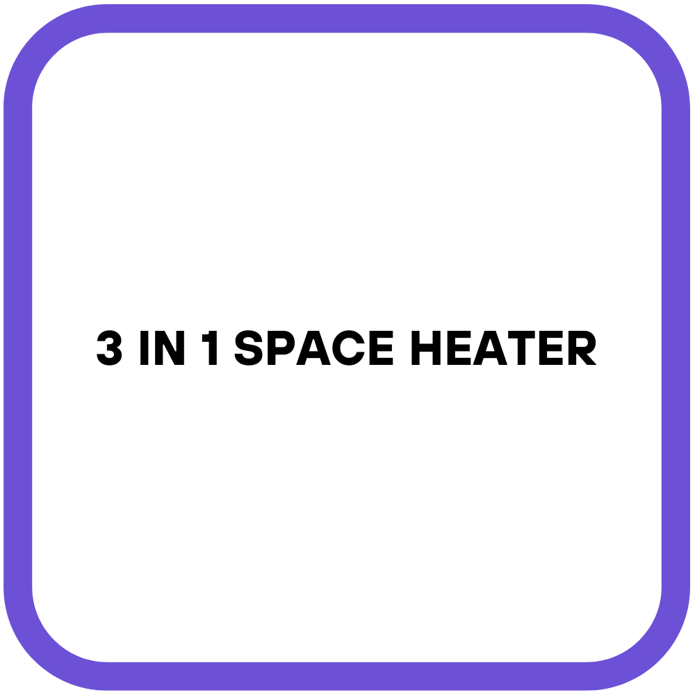 3 in 1 Space Heater