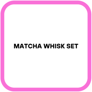 Matcha Whisk Set