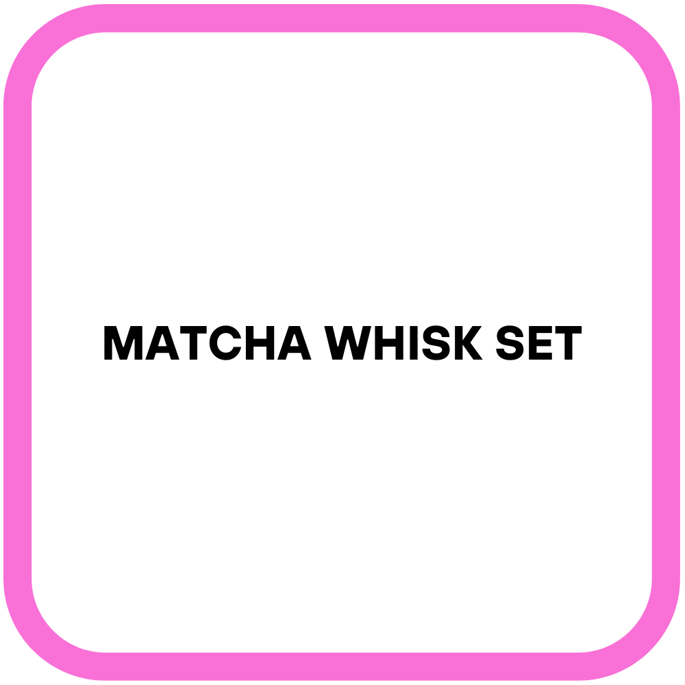 Matcha Whisk Set