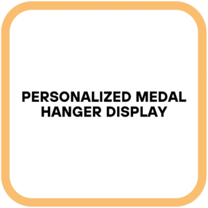 Personalized Medal Hanger Display