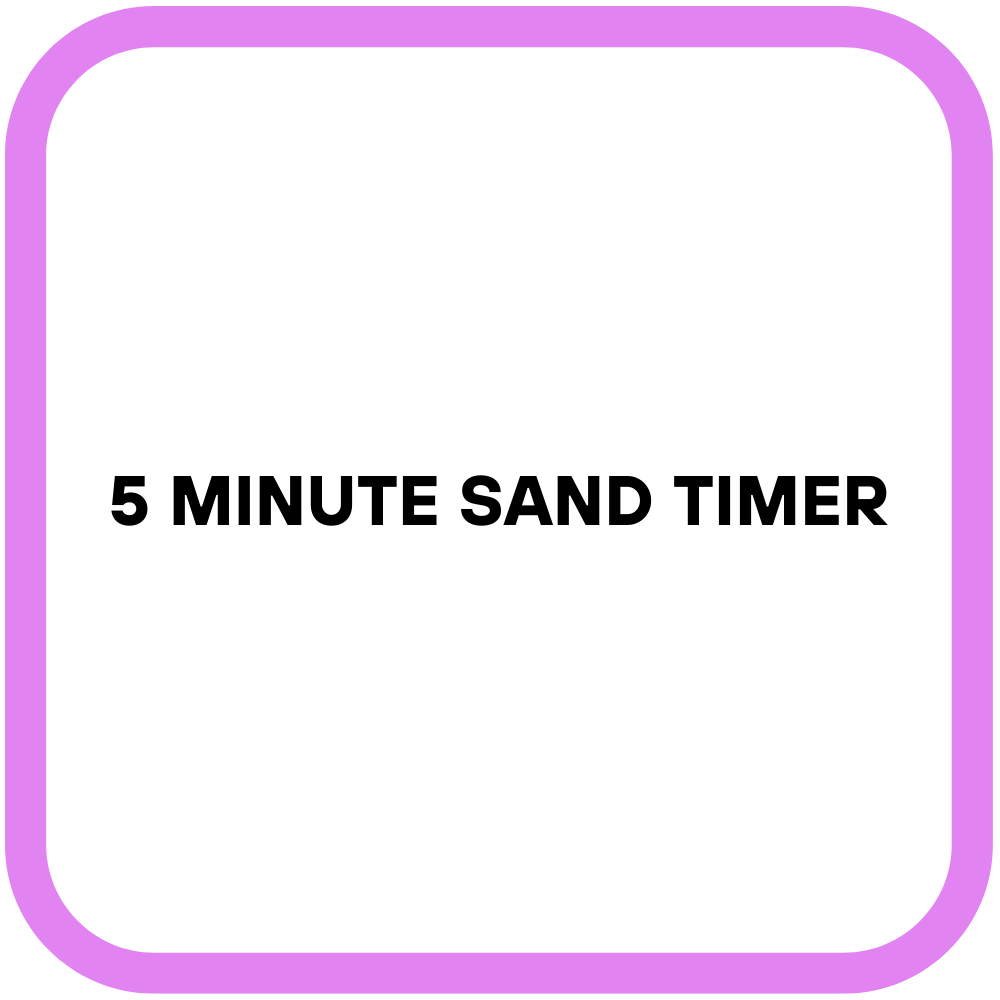 5 Minute Sand Timer