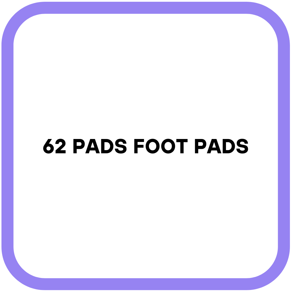 62 Pads Foot Pads