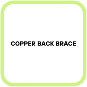 Copper Back Brace