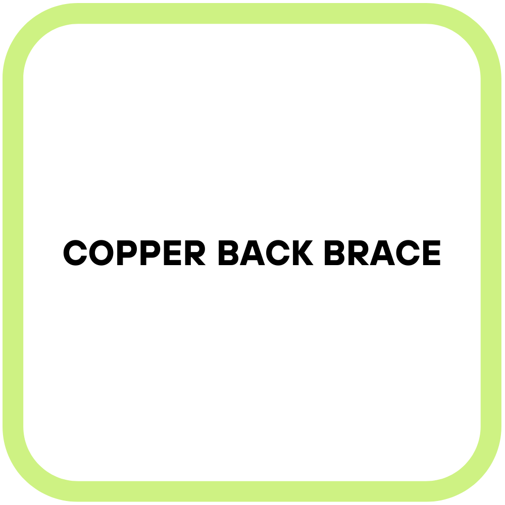 Copper Back Brace