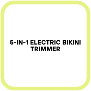 5-in-1 Electric Bikini Trimmer