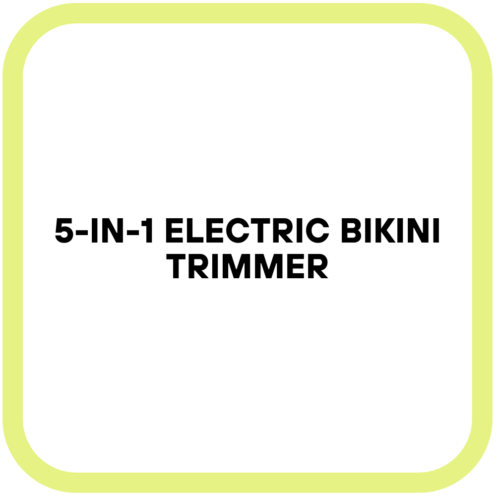 5-in-1 Electric Bikini Trimmer
