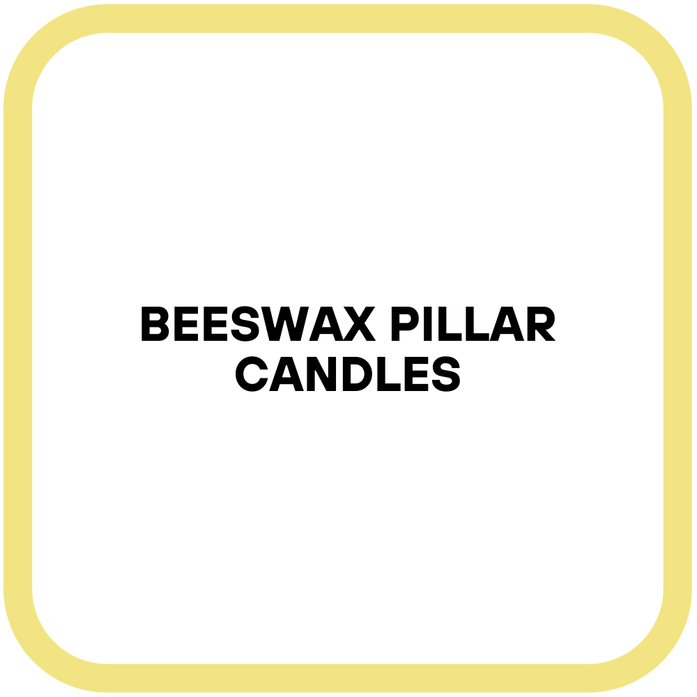 Beeswax Pillar Candles