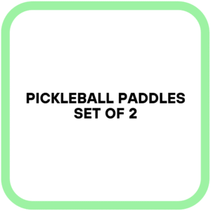 Pickleball Paddles Set of 2