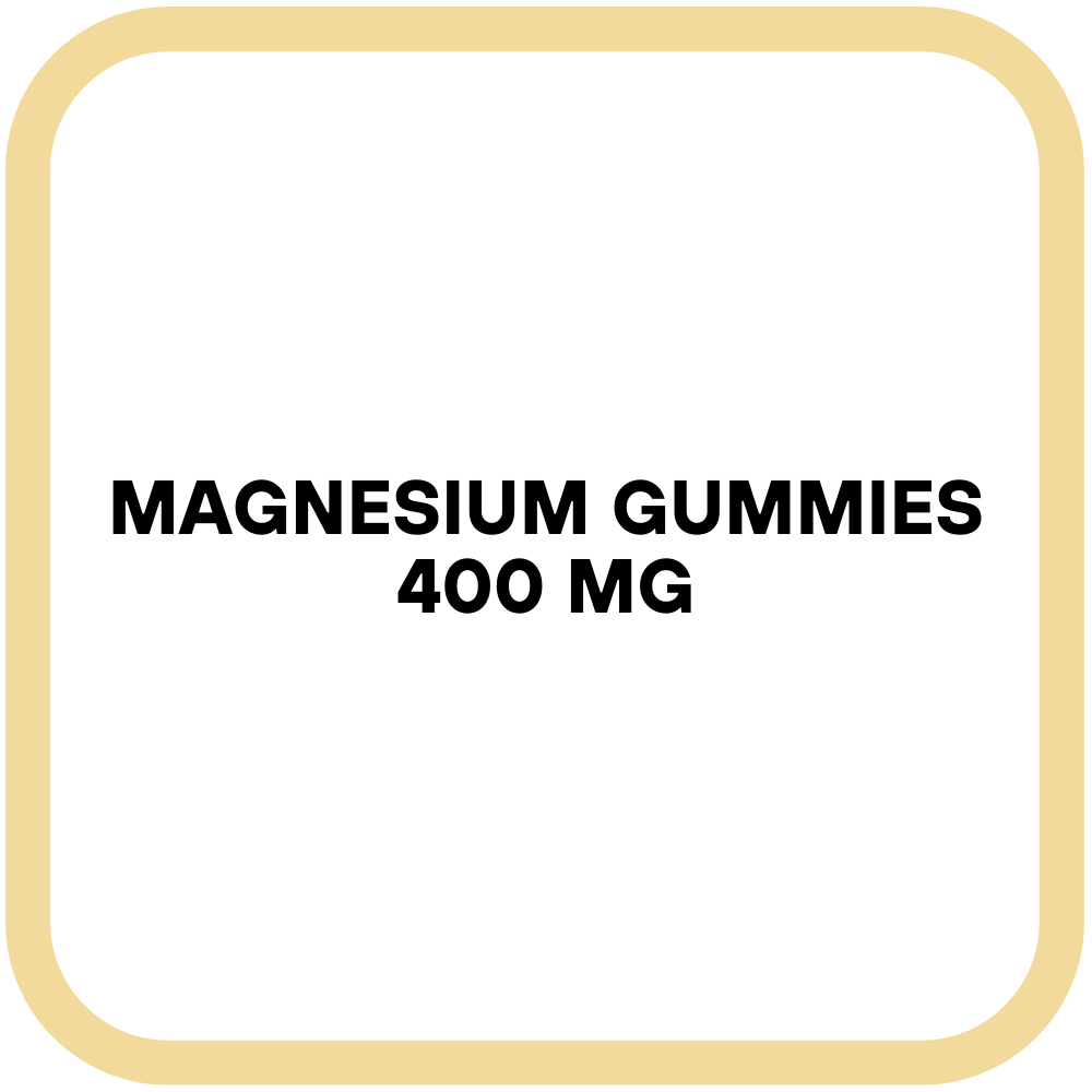 Magnesium Gummies 400 Mg