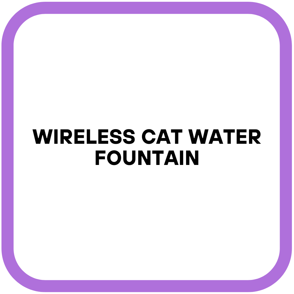 Wireless Cat Water Fountain