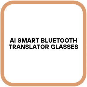 AI Smart Bluetooth Translator Glasses