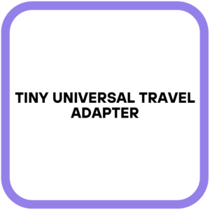 Tiny Universal Travel Adapter