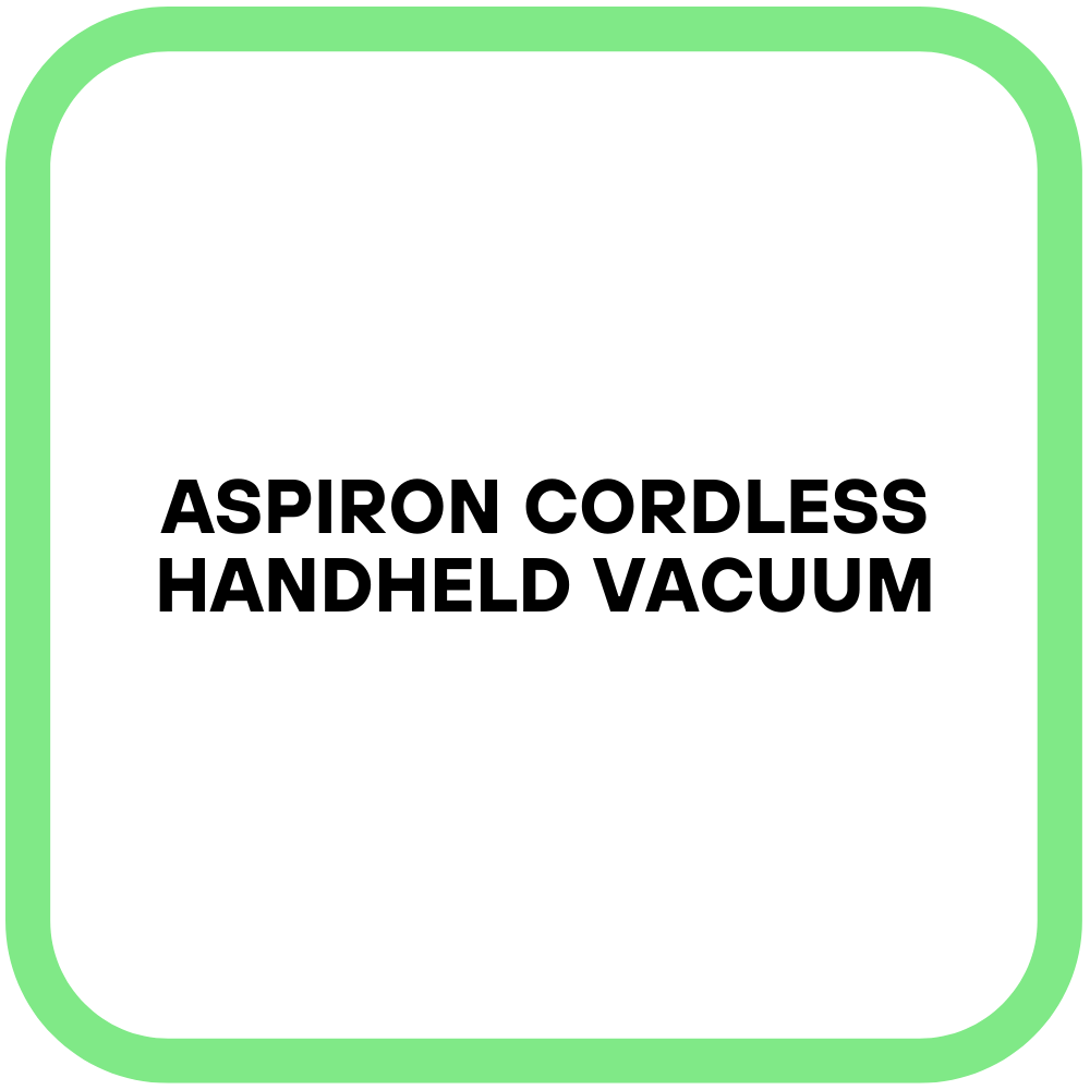 Aspiron Cordless Handheld Vacuum