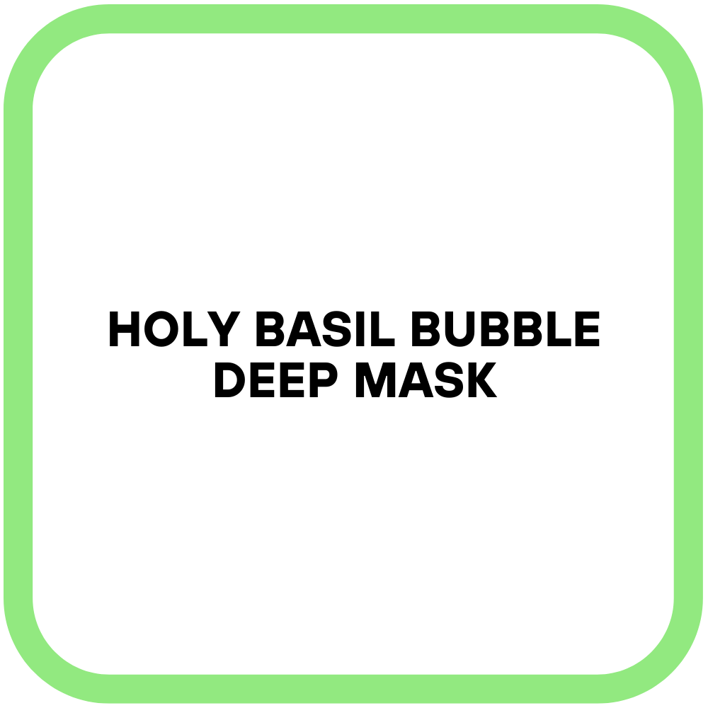Holy Basil Bubble Deep Mask