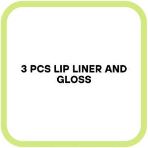 3 Pcs Lip Liner and Gloss