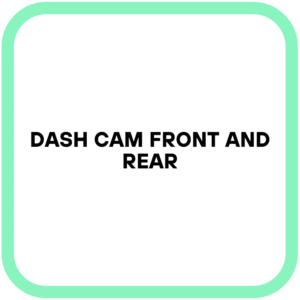 Dash cam Front and Rear