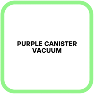 Purple canister vacuum