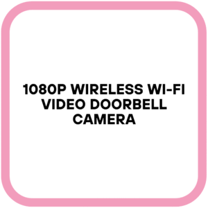 1080p Wireless Wi-Fi Video Doorbell Camera