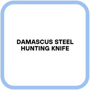 Damascus Steel Hunting Knife
