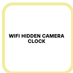 WiFi Hidden Camera Clock