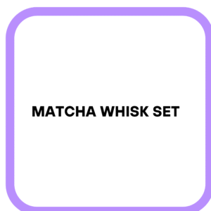 Matcha Whisk Set