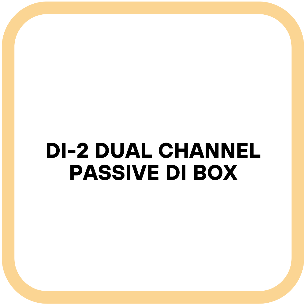 DI-2 Dual Channel Passive DI Box