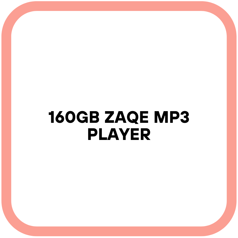 160GB ZAQE MP3 Player