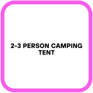 2-3 Person Camping Tent