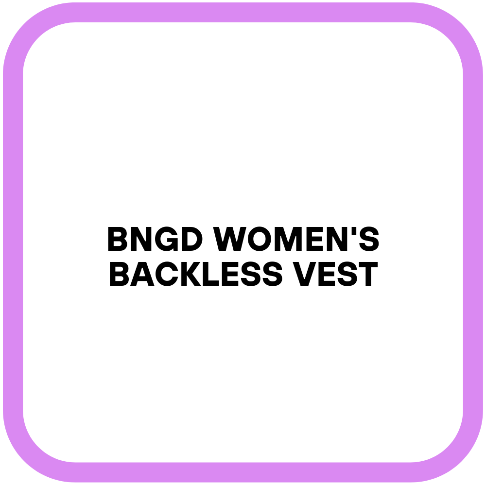 BNGD Women's Backless Vest