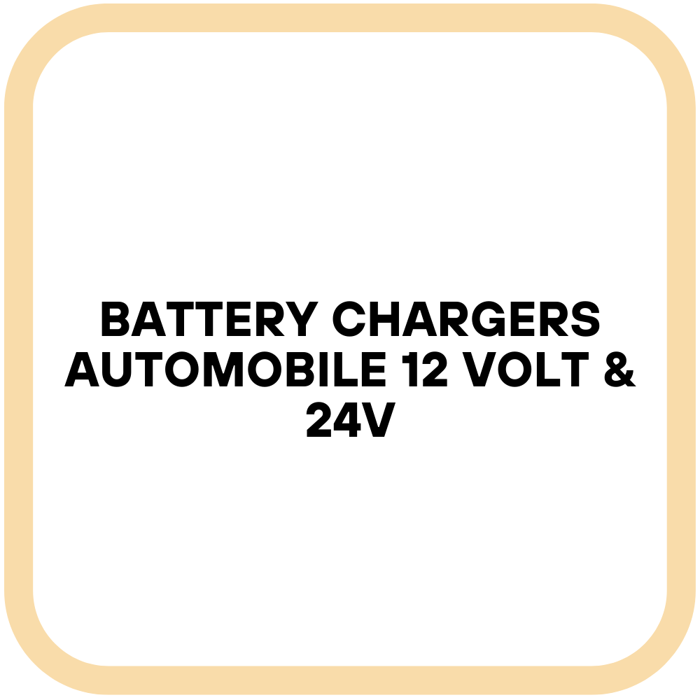 Battery Chargers Automobile 12 Volt & 24V
