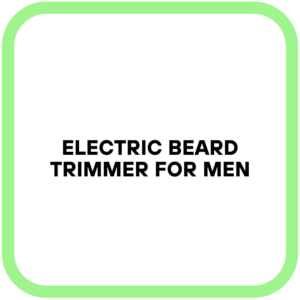 Electric Beard Trimmer for Men