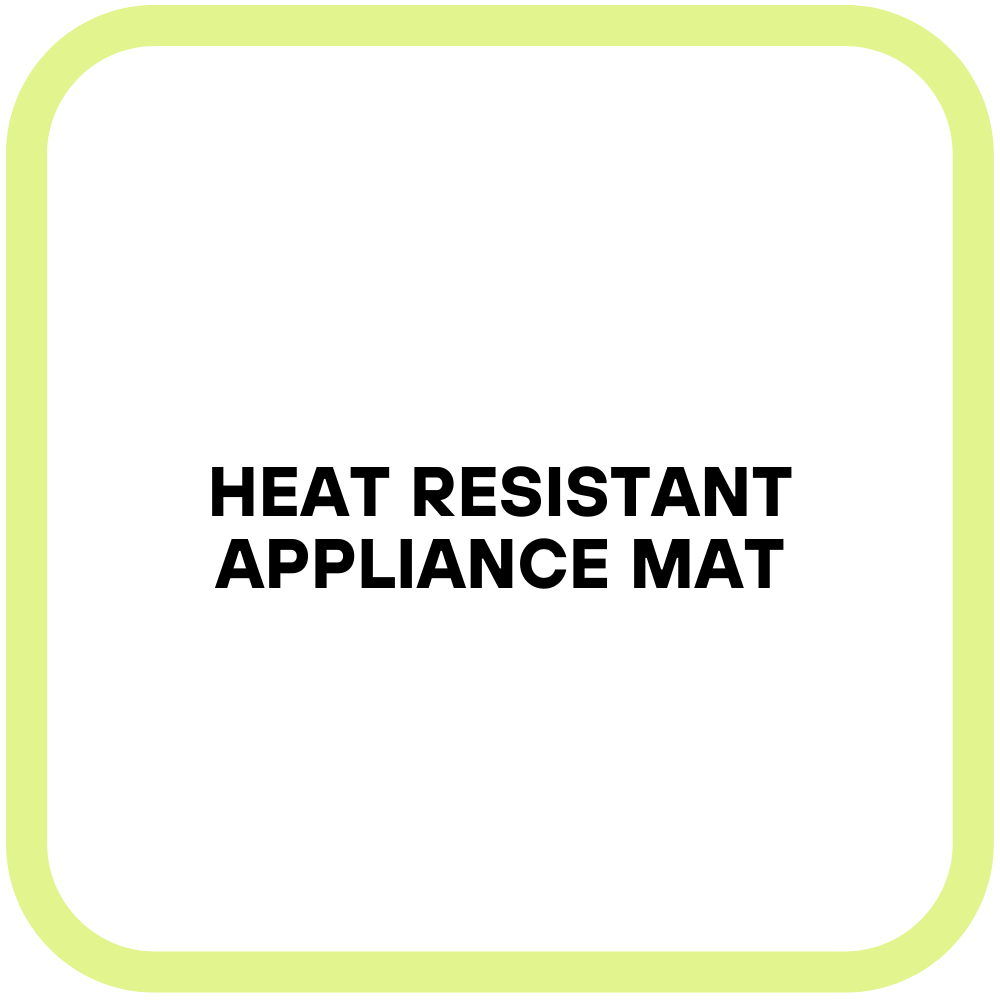 Heat Resistant Appliance Mat