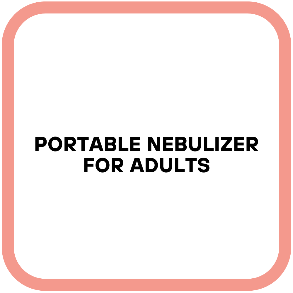 Portable Nebulizer for Adults