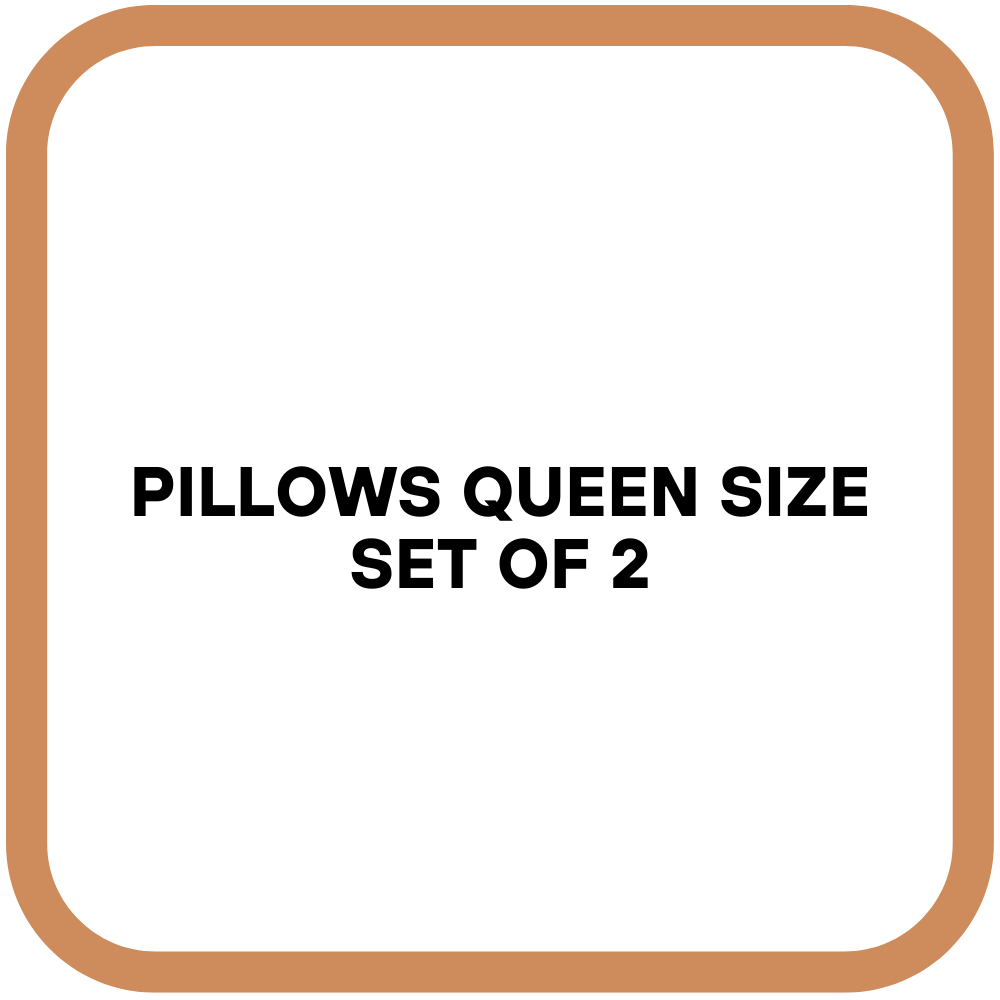 Pillows Queen Size Set of 2