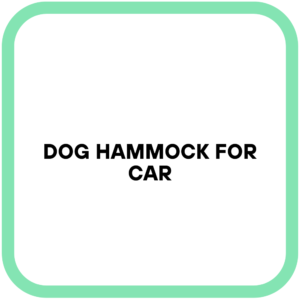 Dog Hammock For Car