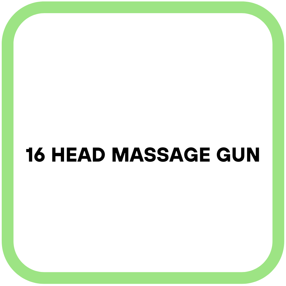 16 Head Massage Gun