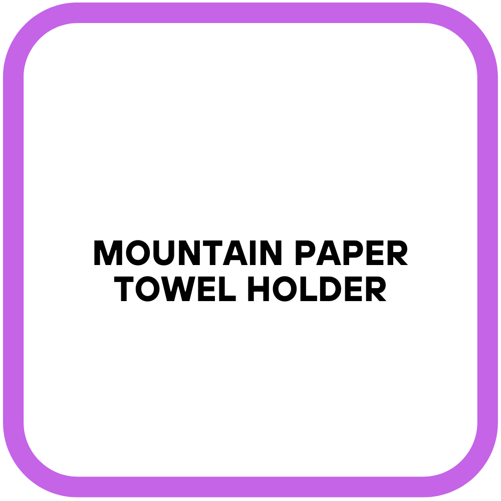 Mountain Paper Towel Holder