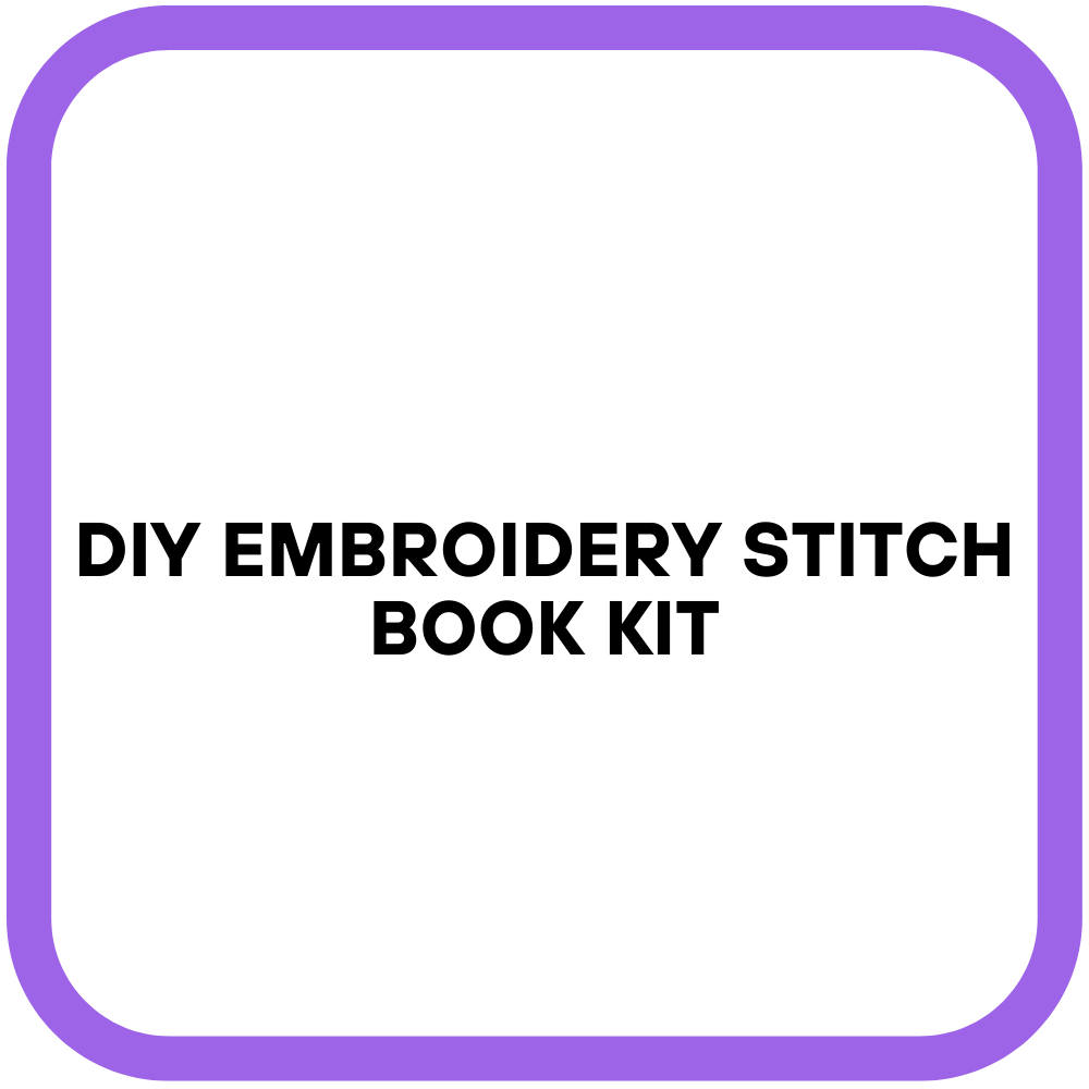 DIY Embroidery Stitch Book Kit
