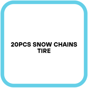 20PCS Snow Chains Tire