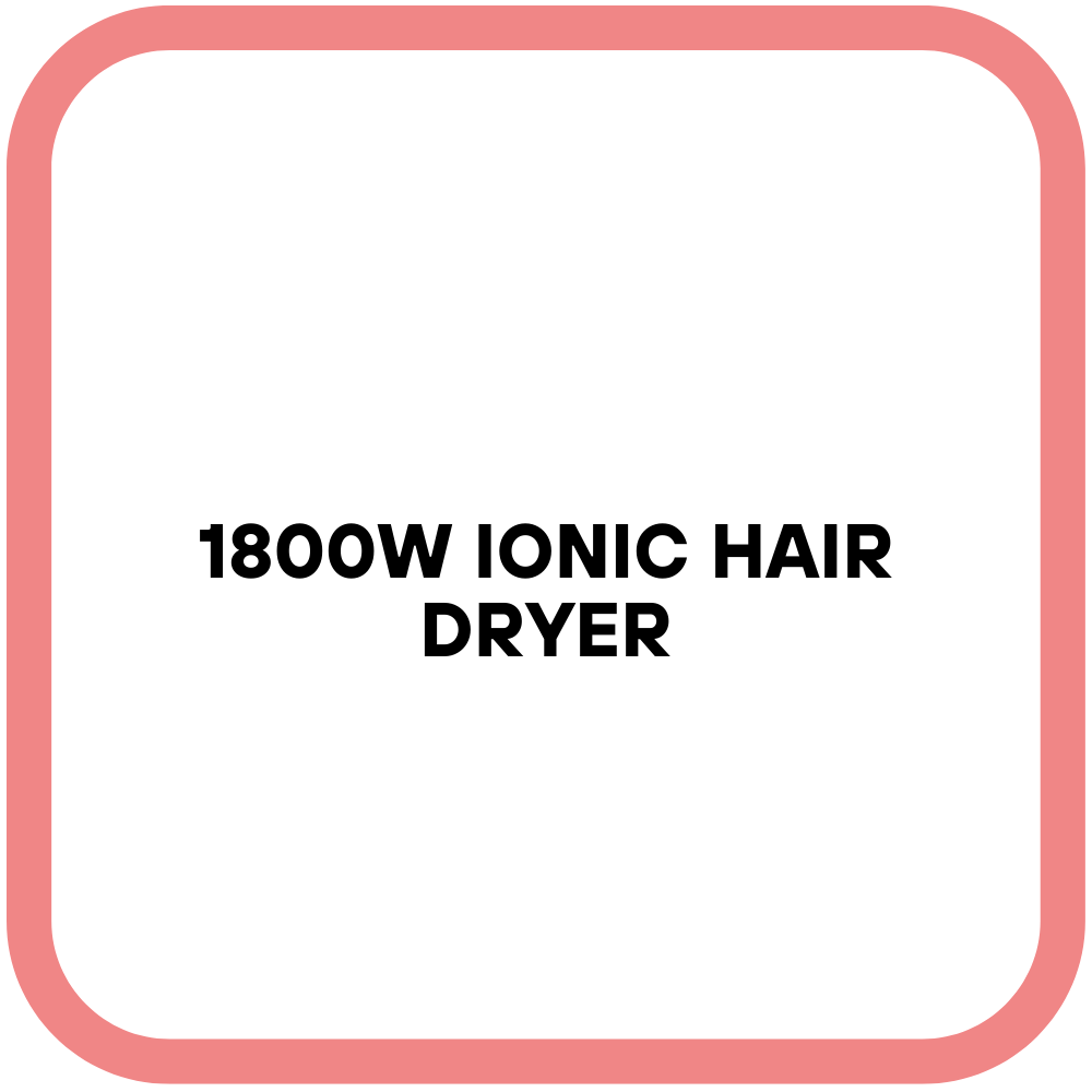 1800W Ionic Hair Dryer