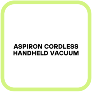 Aspiron Cordless Handheld Vacuum