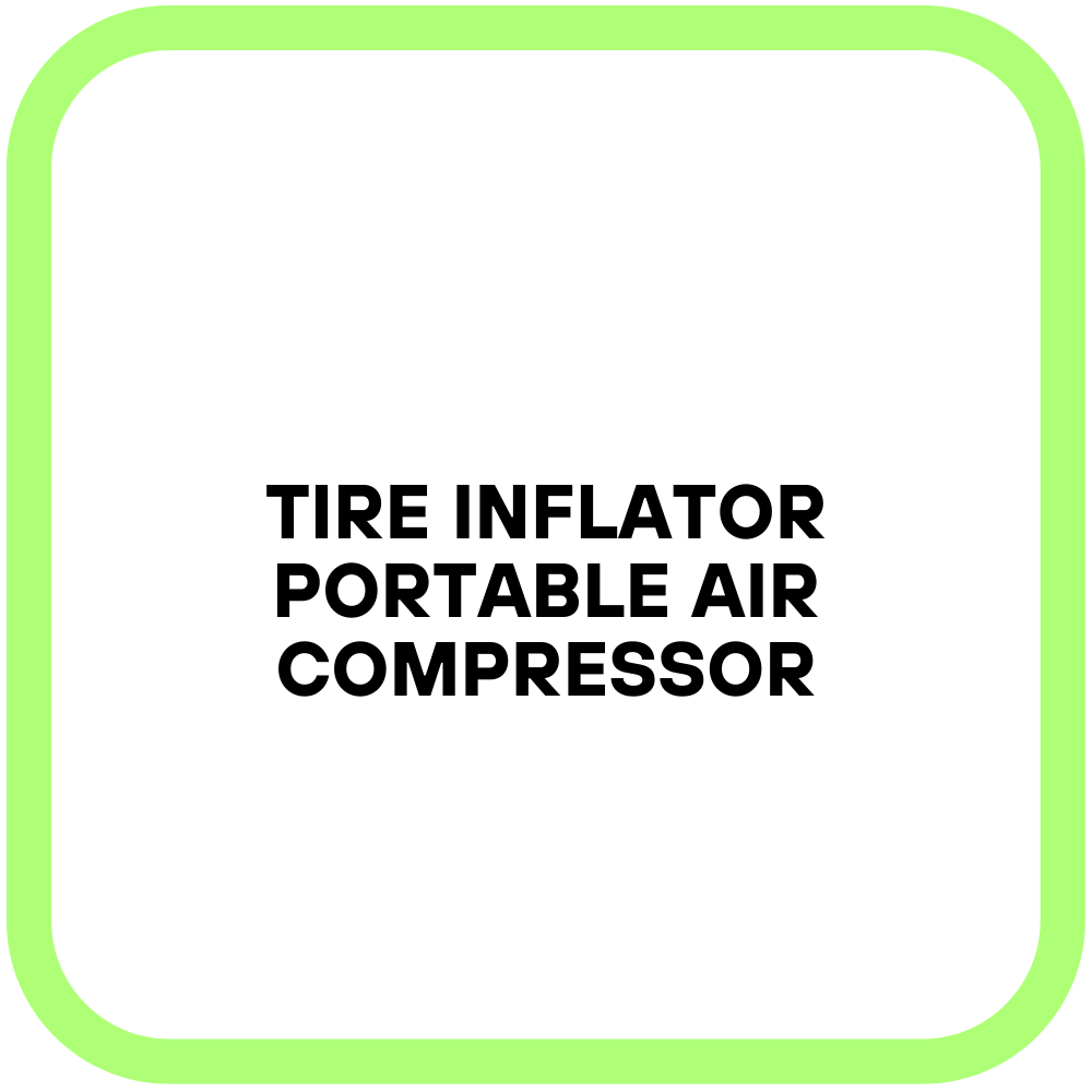 Tire Inflator Portable Air Compressor