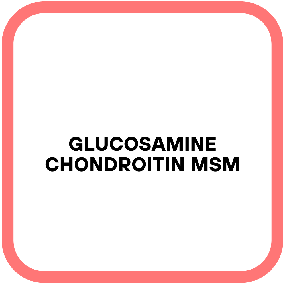 Glucosamine Chondroitin MSM