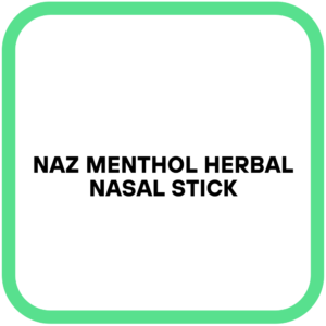 Naz Menthol Herbal Nasal Stick