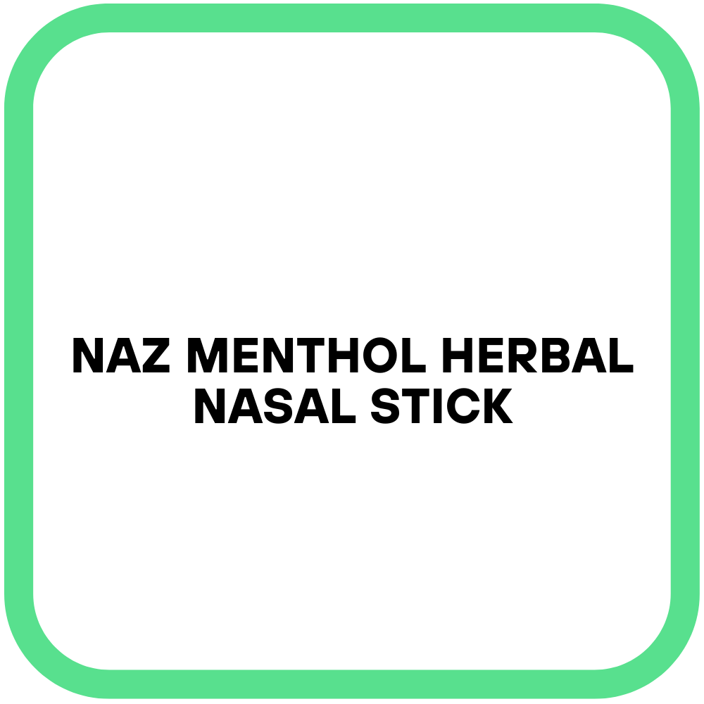 Naz Menthol Herbal Nasal Stick