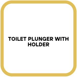 Toilet Plunger with Holder