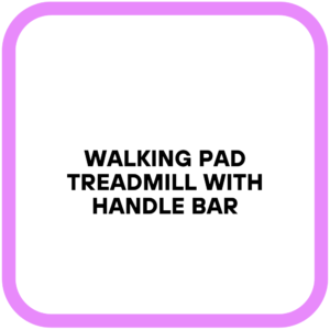 Walking Pad Treadmill with Handle Bar