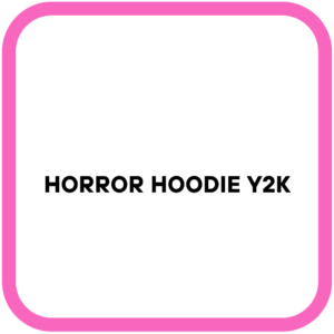 Horror Hoodie Y2K