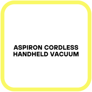 Aspiron Cordless Handheld Vacuum