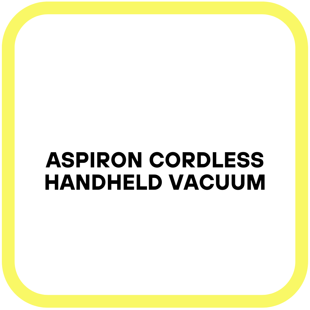 Aspiron Cordless Handheld Vacuum